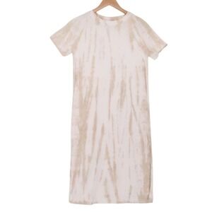 Old Navy Tie Dye Midi T shirt Dress Womens Size XSP Comfort Lounge Cotton